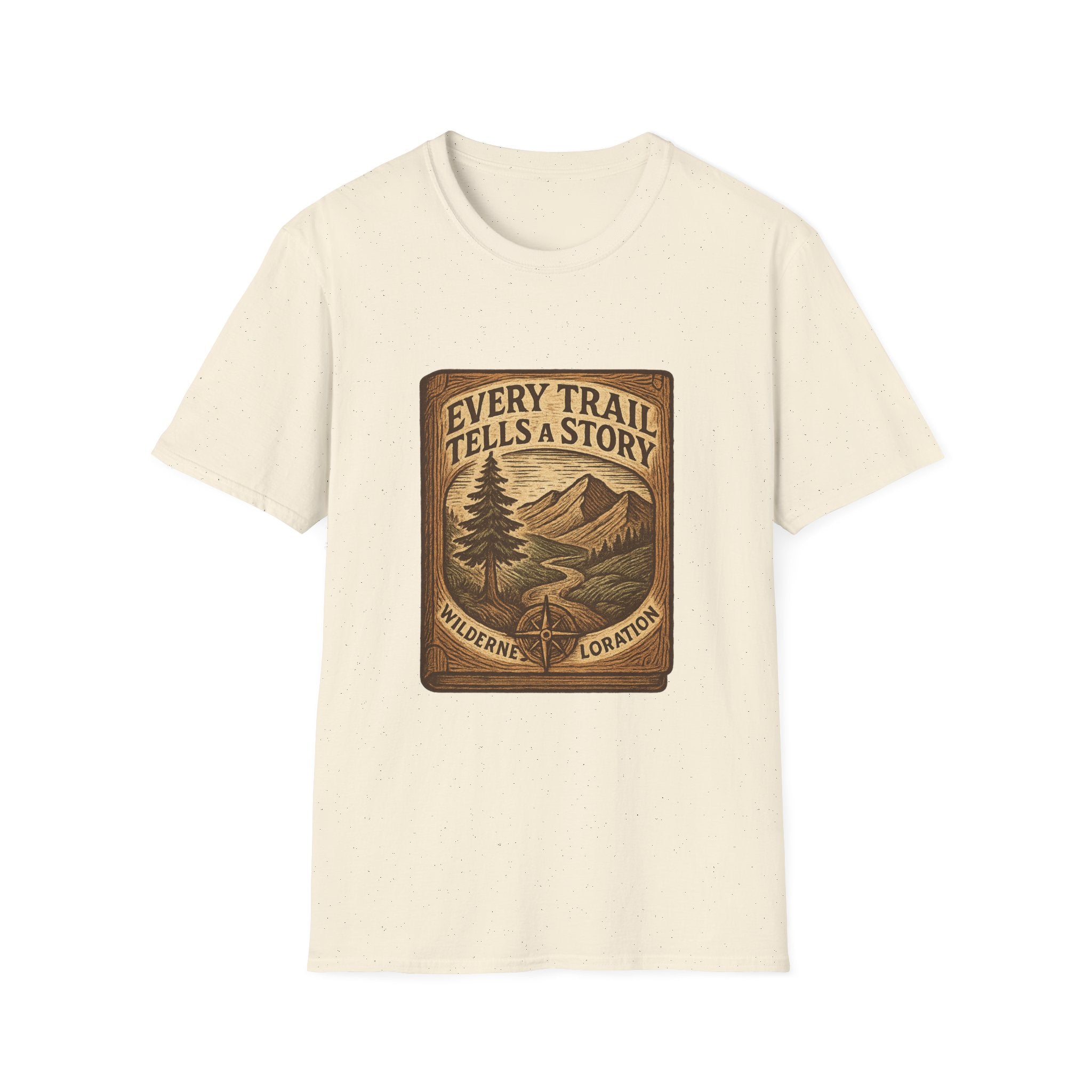 Every Trail Tells a Story T-Shirt | Mountain Hiking Nature Graphic