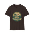 Wilderness Mountains Graphic T-Shirt | Hiking Badge Retro Outdoor Tee