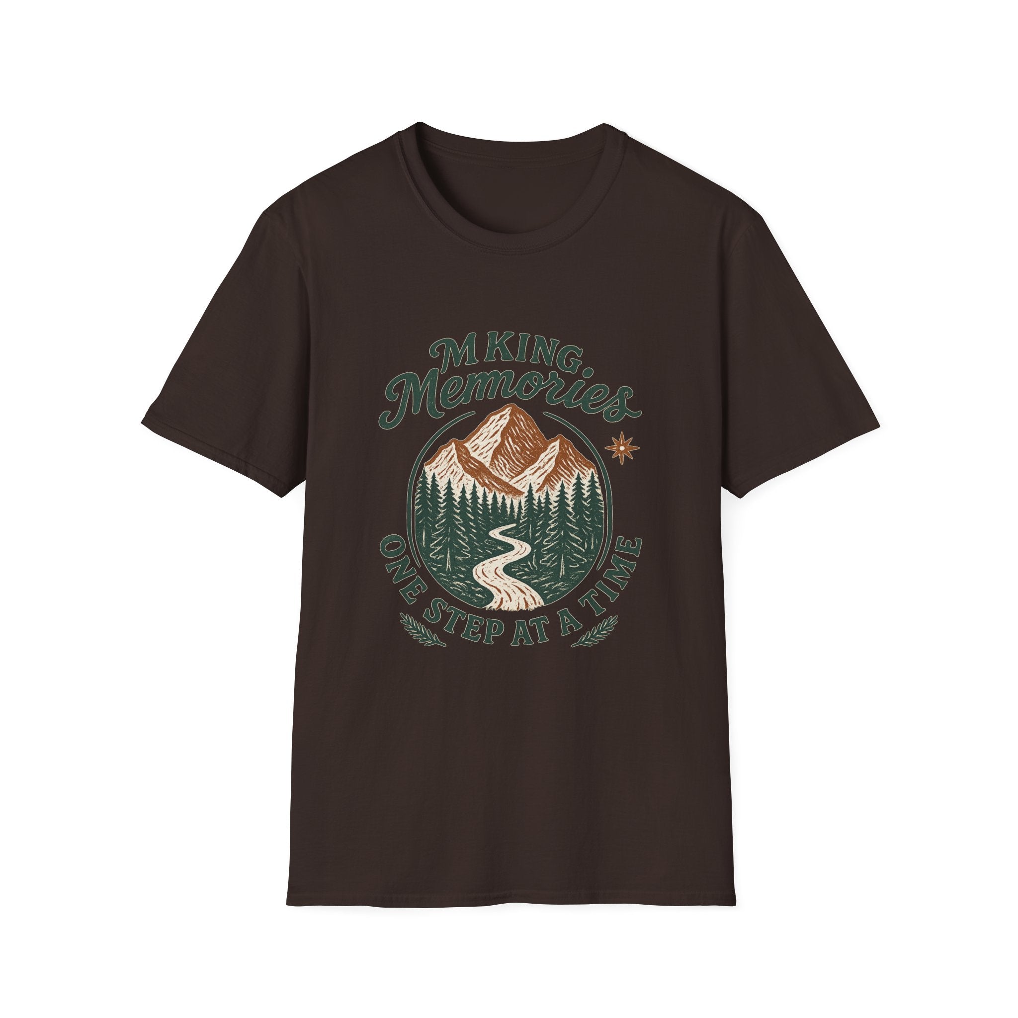 Making Memories T-Shirt | Mountain Trail Graphic, Outdoor Adventure