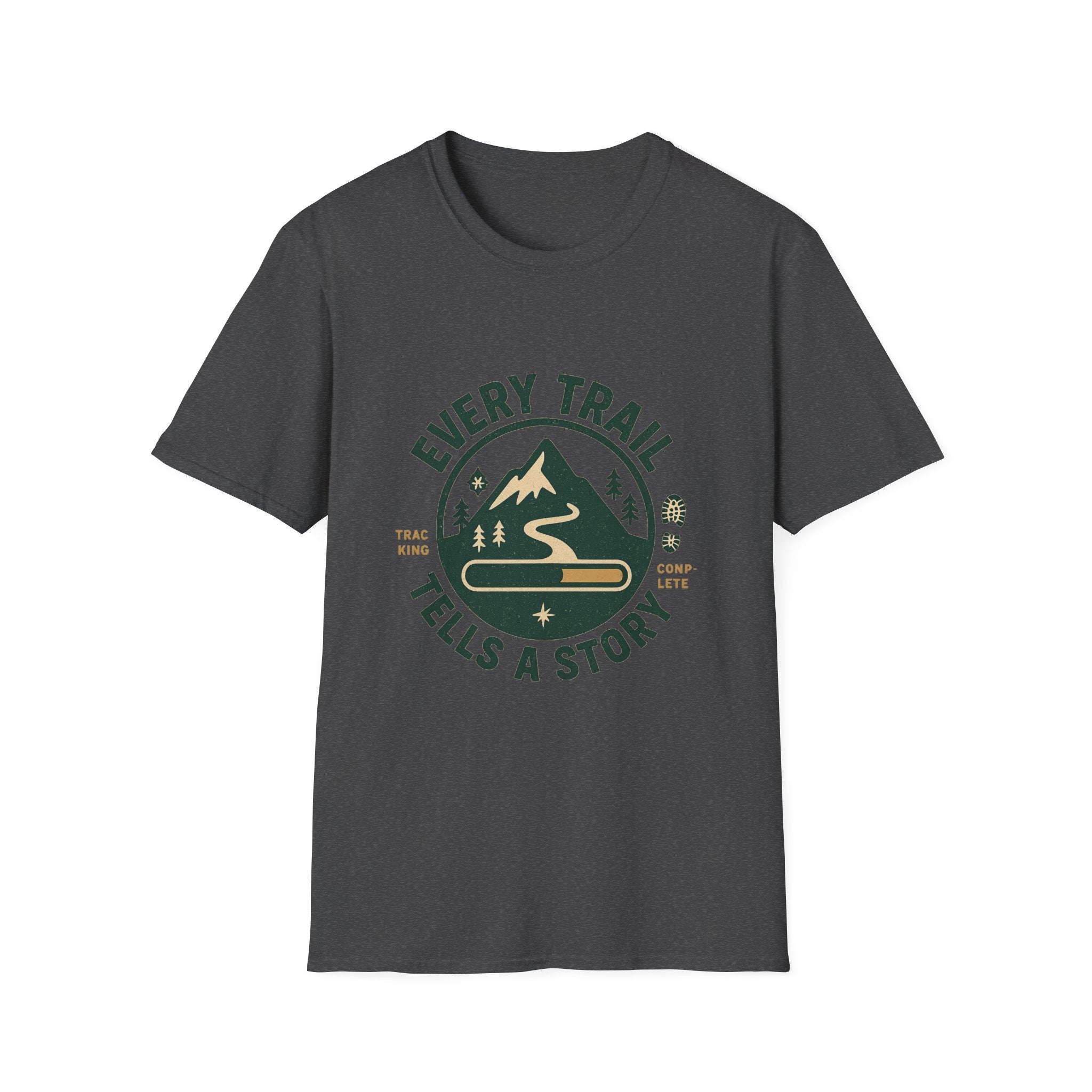 Every Trail Tells a Story T-Shirt | Mountain Hiking Outdoor Tee