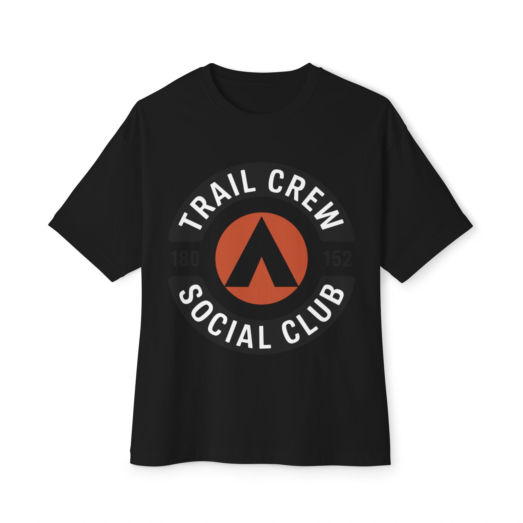 Trail Crew Social Club T-Shirt | Hiking Patch Logo Tee