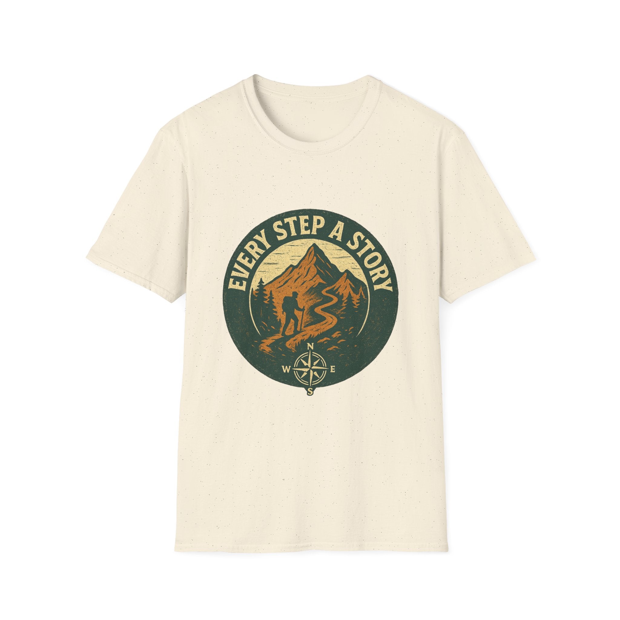 Every Step A Story T-Shirt | Mountain Hiking Trail Graphic