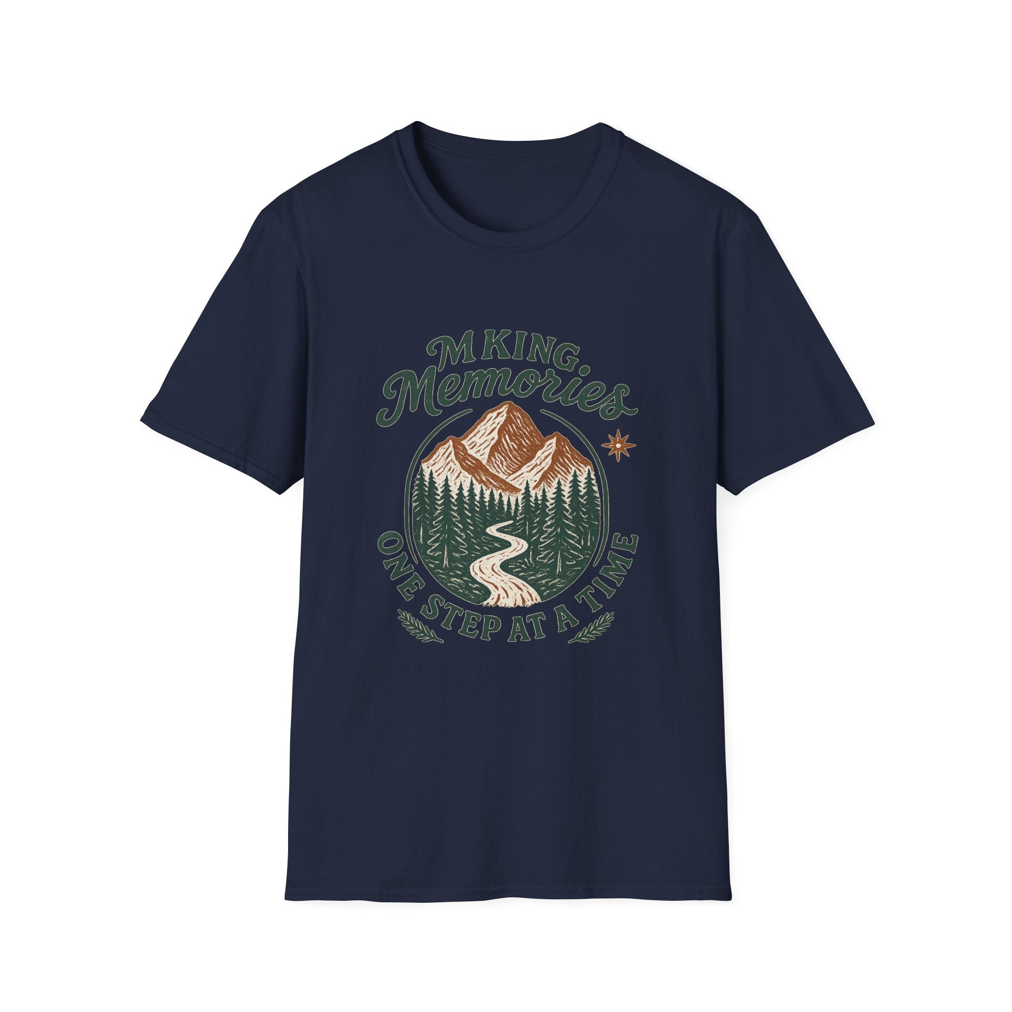 Making Memories T-Shirt | Mountain Trail Graphic, Outdoor Adventure