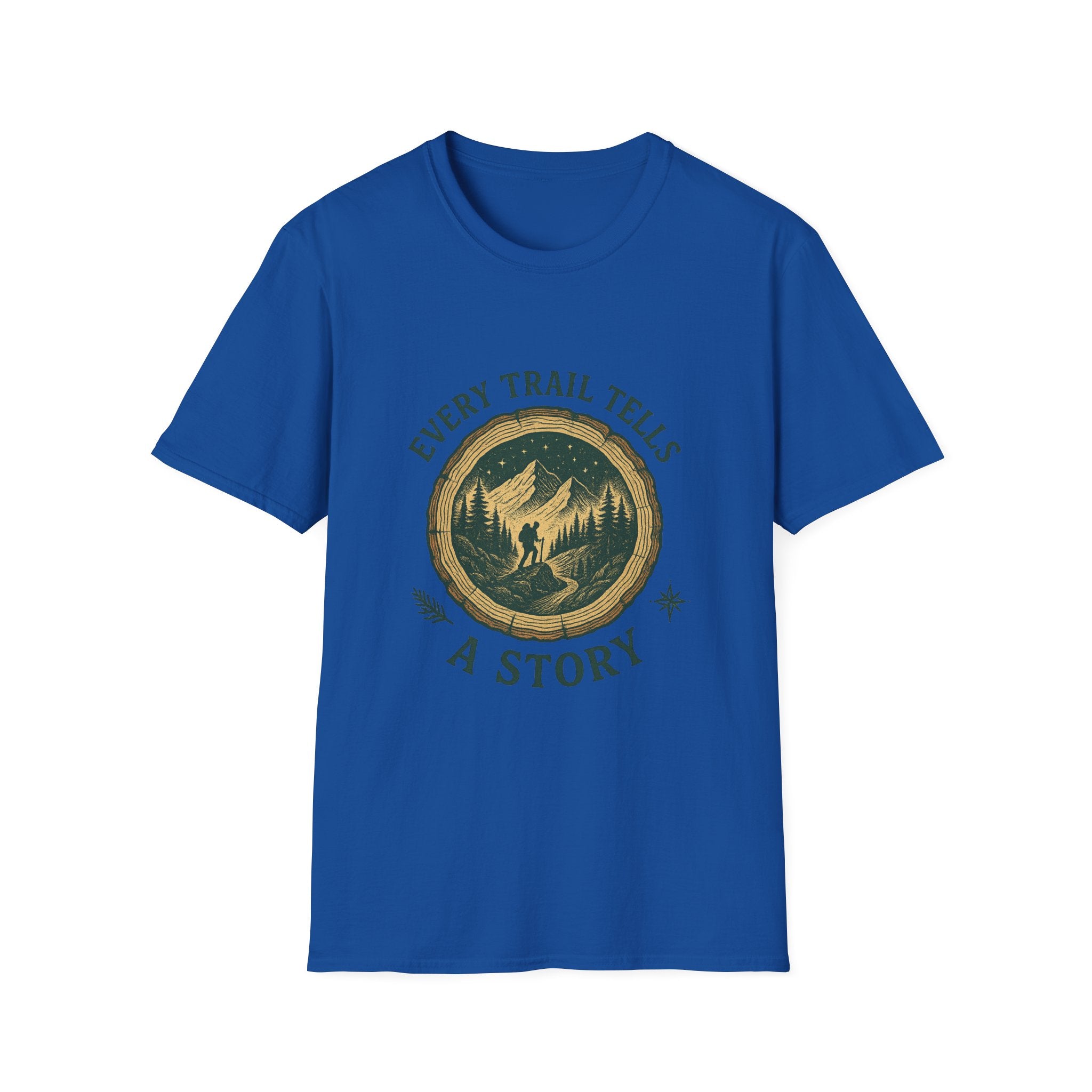 Every Trail Tells a Story T-Shirt | Hiking Mountain Graphic Tee