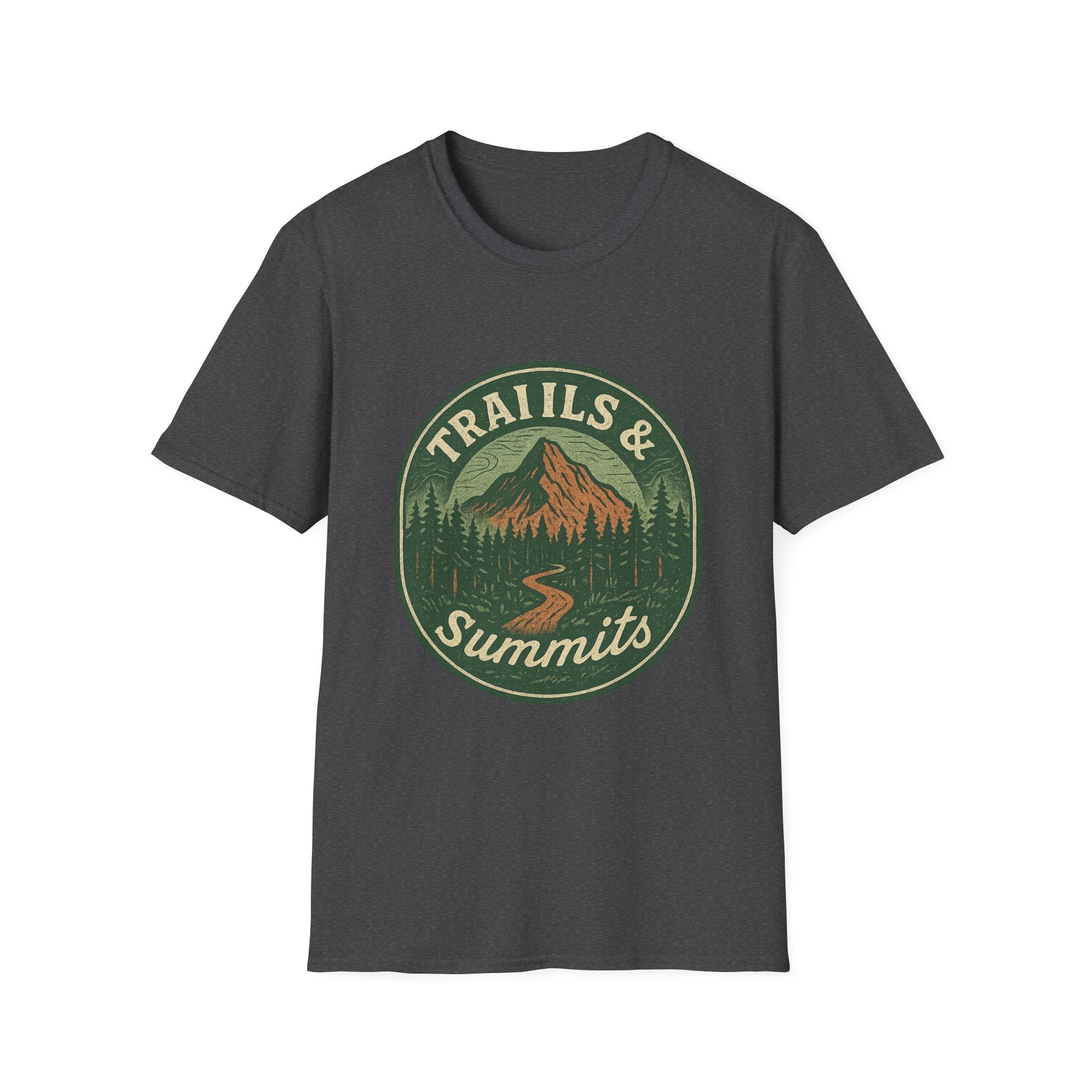 Trails & Summits T-Shirt | Mountain Hiking Graphic Tee