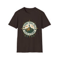 Every Trail Tells a Story T-Shirt | Hiking Compass Mountain Design
