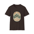 Long Trail Mountain Explorer T-Shirt | Hiking Adventure Badge