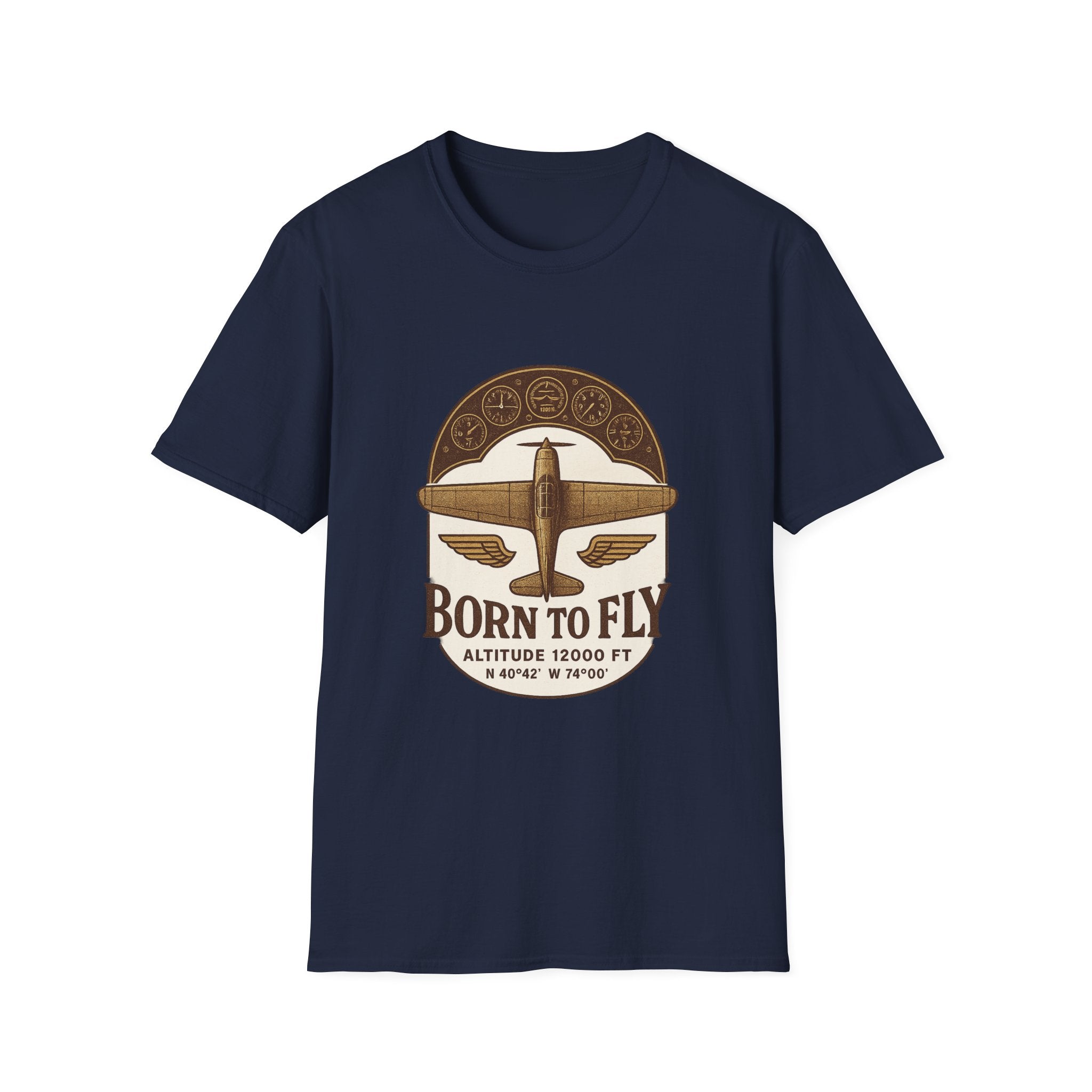 Born to Fly airplane shirt | Pilot vintage plane t-shirt