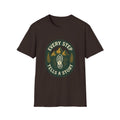 Every Step Tells a Story T-Shirt | Hiking Mountain Trail Boot Print