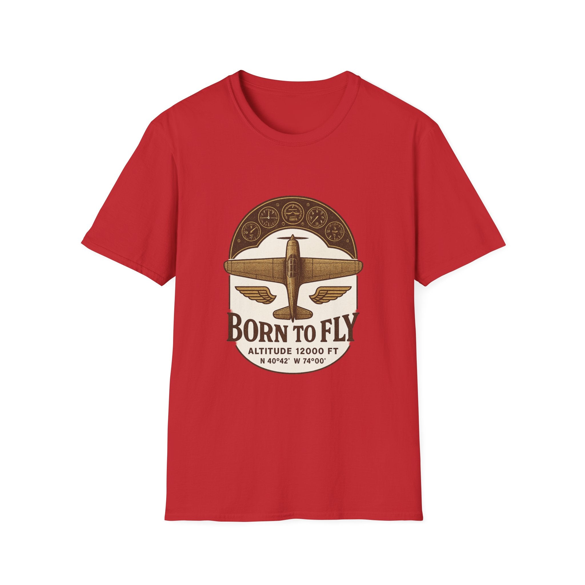 Born to Fly airplane shirt | Pilot vintage plane t-shirt