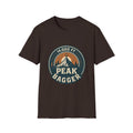14,000 Ft Peak Bagger T-Shirt | Mountain Climbing Badge Design