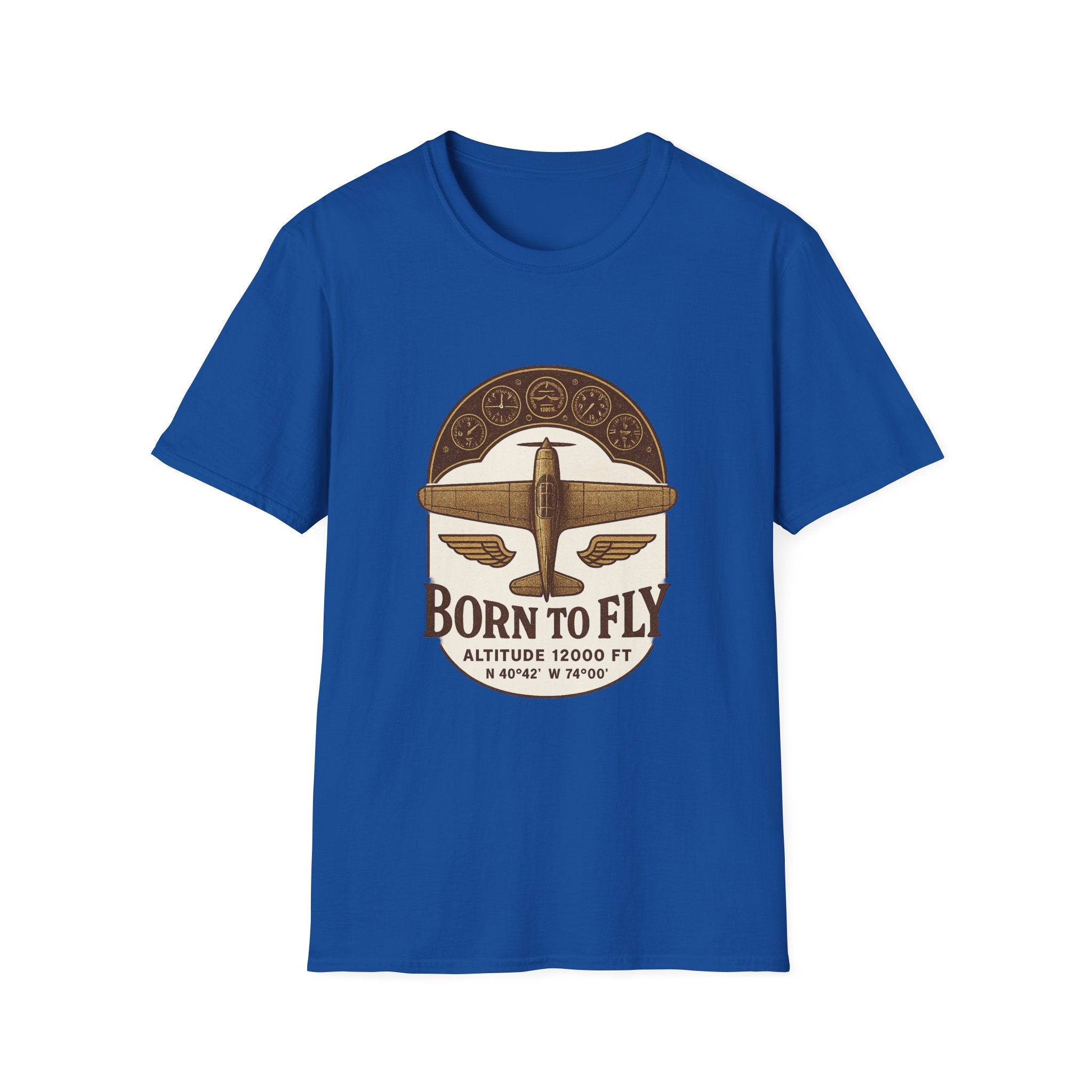 Born to Fly airplane shirt | Pilot vintage plane t-shirt