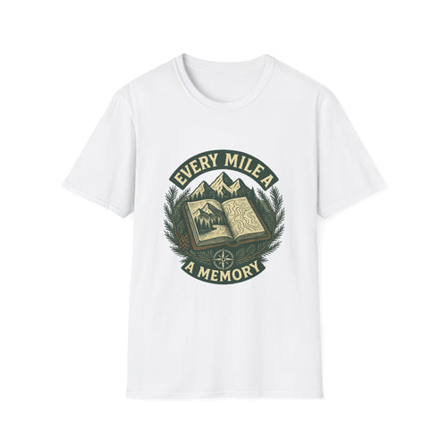 Every Mile a Memory T-Shirt | Hiking Mountain Trail Graphic