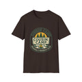 Cousin Camp Graphic T-Shirt | Family Camping Badge, Pine Tree Design