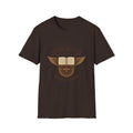 Born to Fly Book Wings T-Shirt | Literary Pilot Shirt
