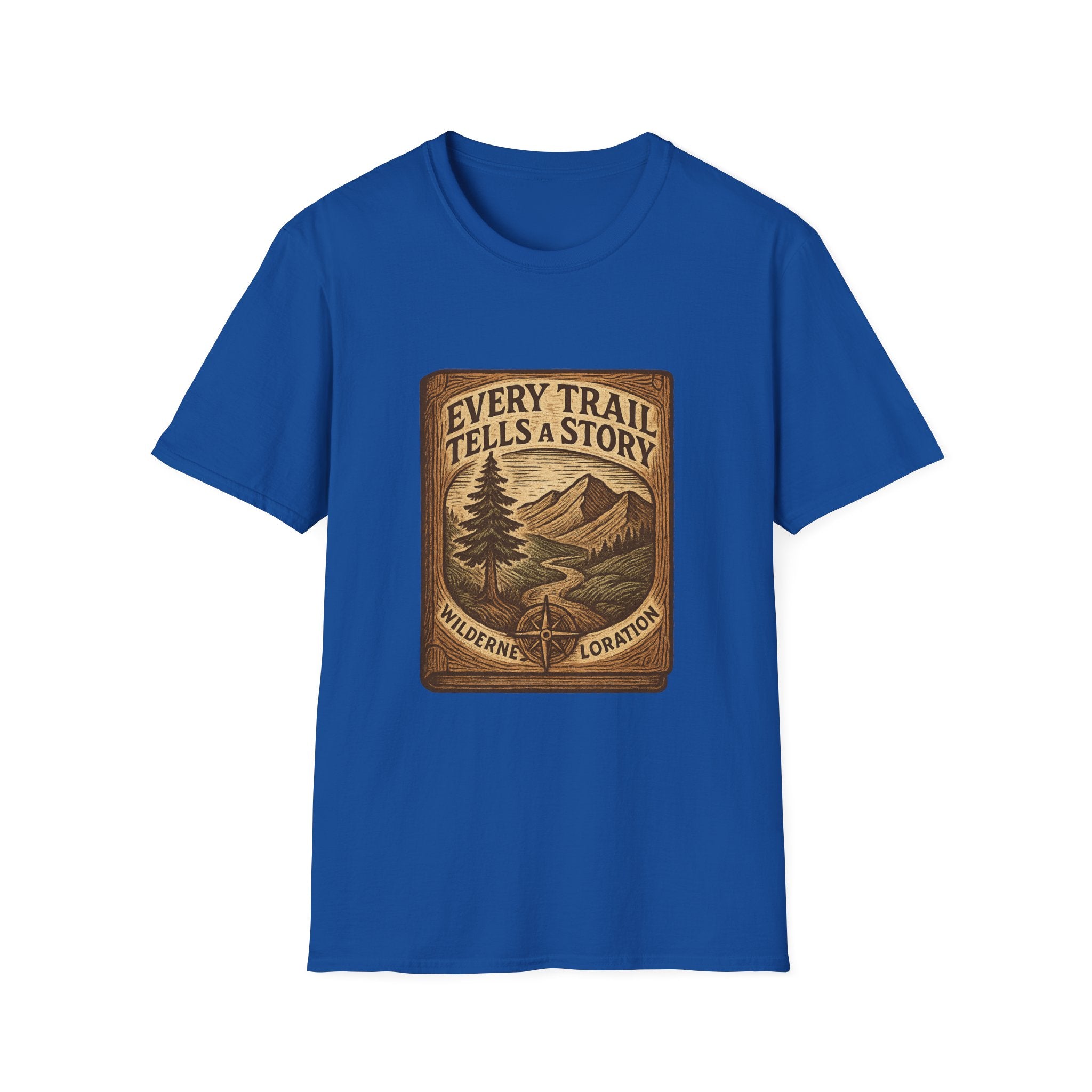 Every Trail Tells a Story T-Shirt | Mountain Hiking Nature Graphic