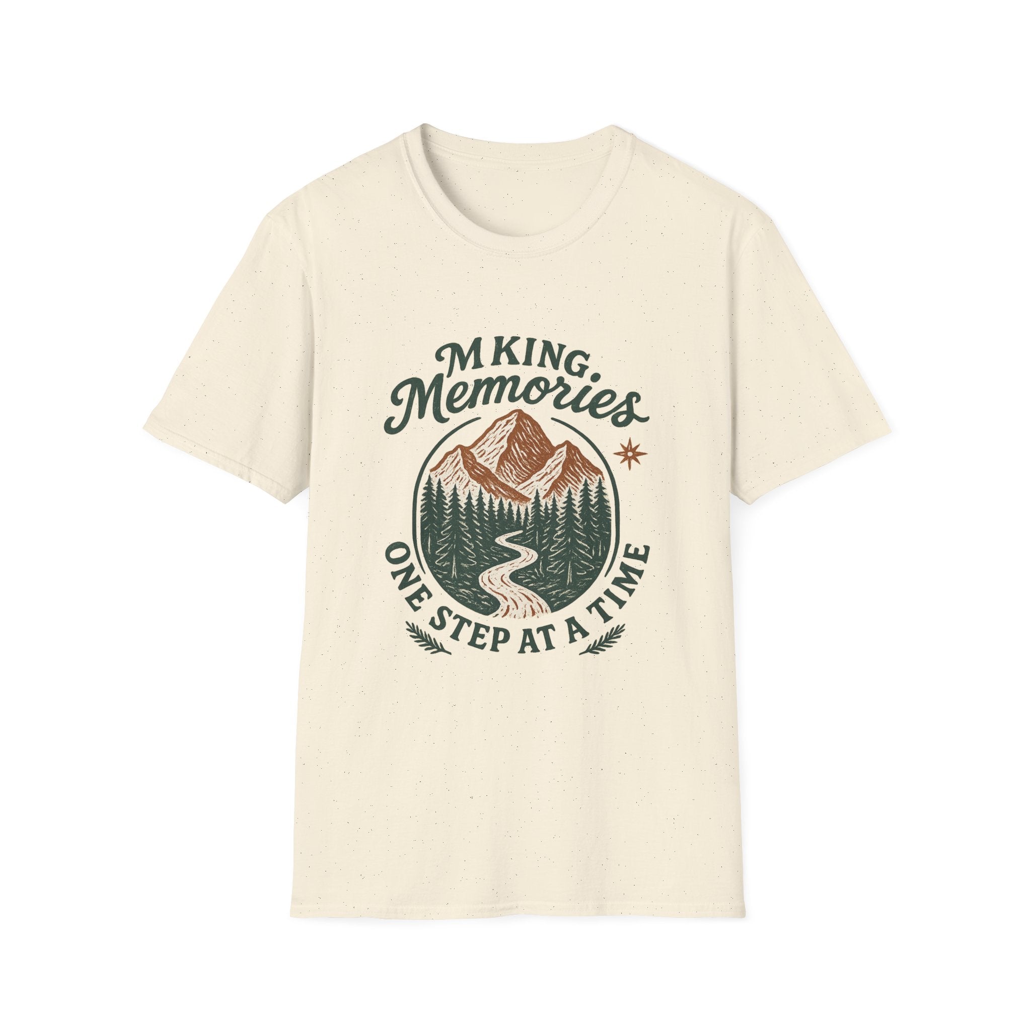 Making Memories T-Shirt | Mountain Trail Graphic, Outdoor Adventure