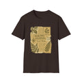 Hiking Journal Trail Notes T-Shirt | Botanical Ferns Compass Outdoor Theme