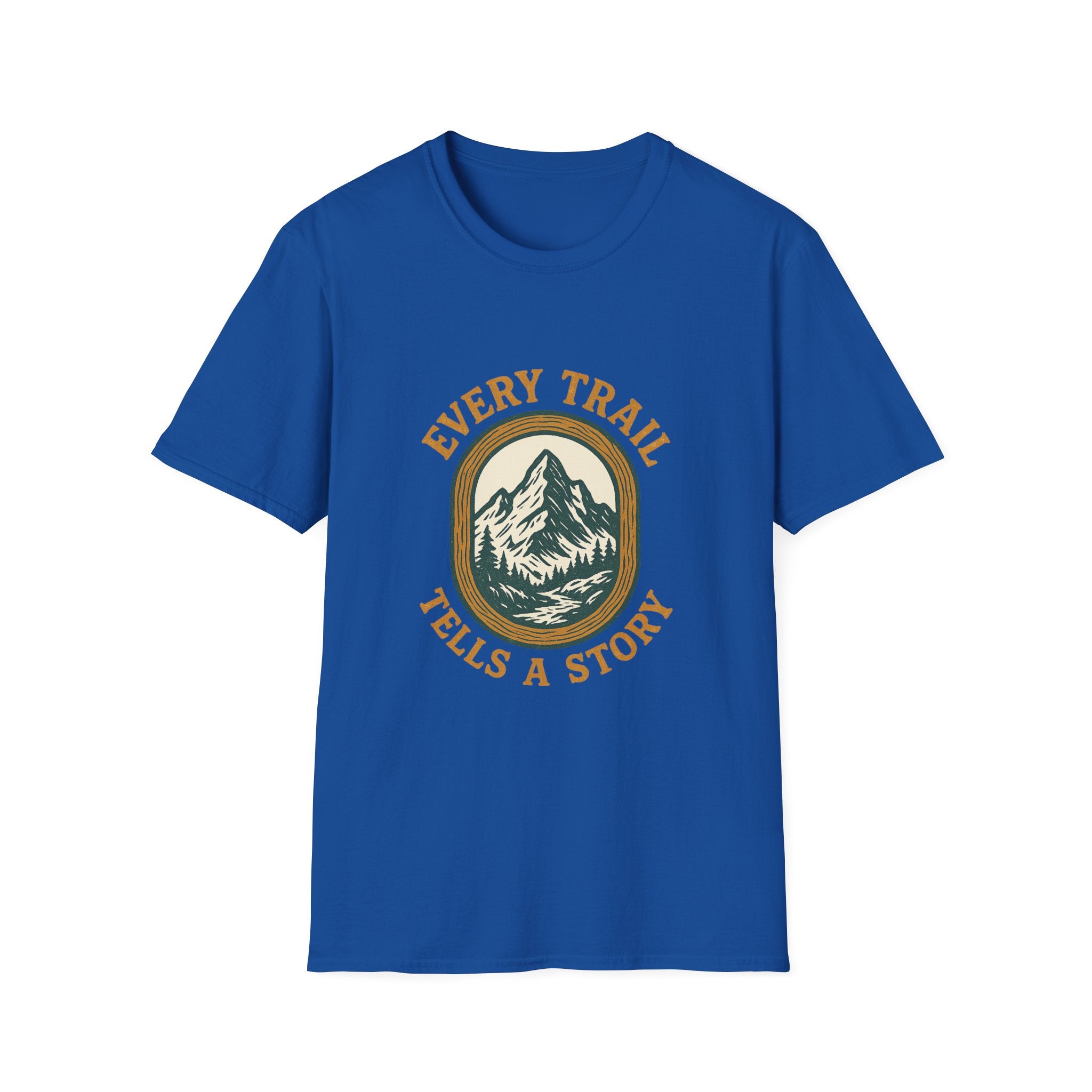 Every Trail Tells a Story T-Shirt | Mountain Hiking Graphic Tee