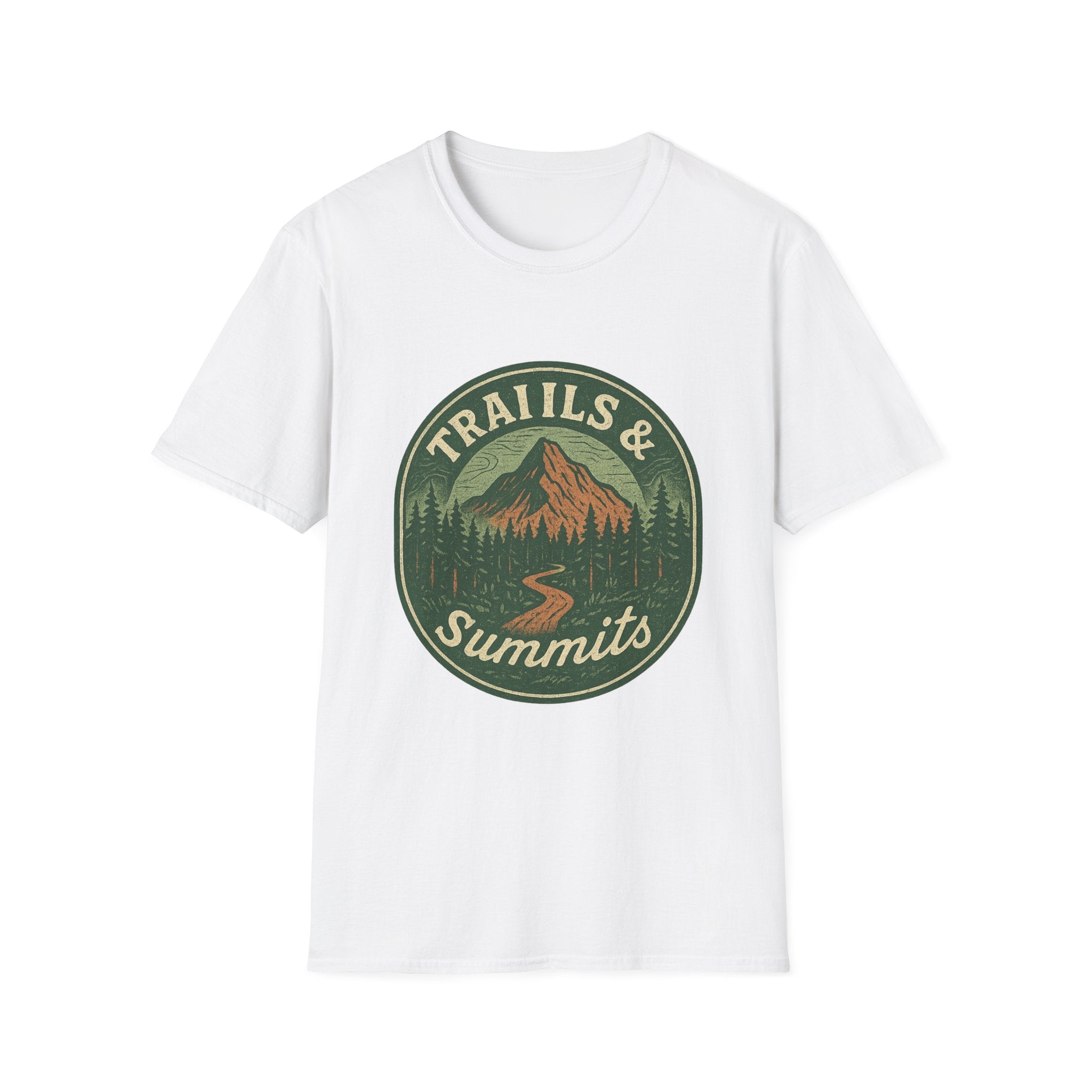 Trails & Summits T-Shirt | Mountain Hiking Graphic Tee