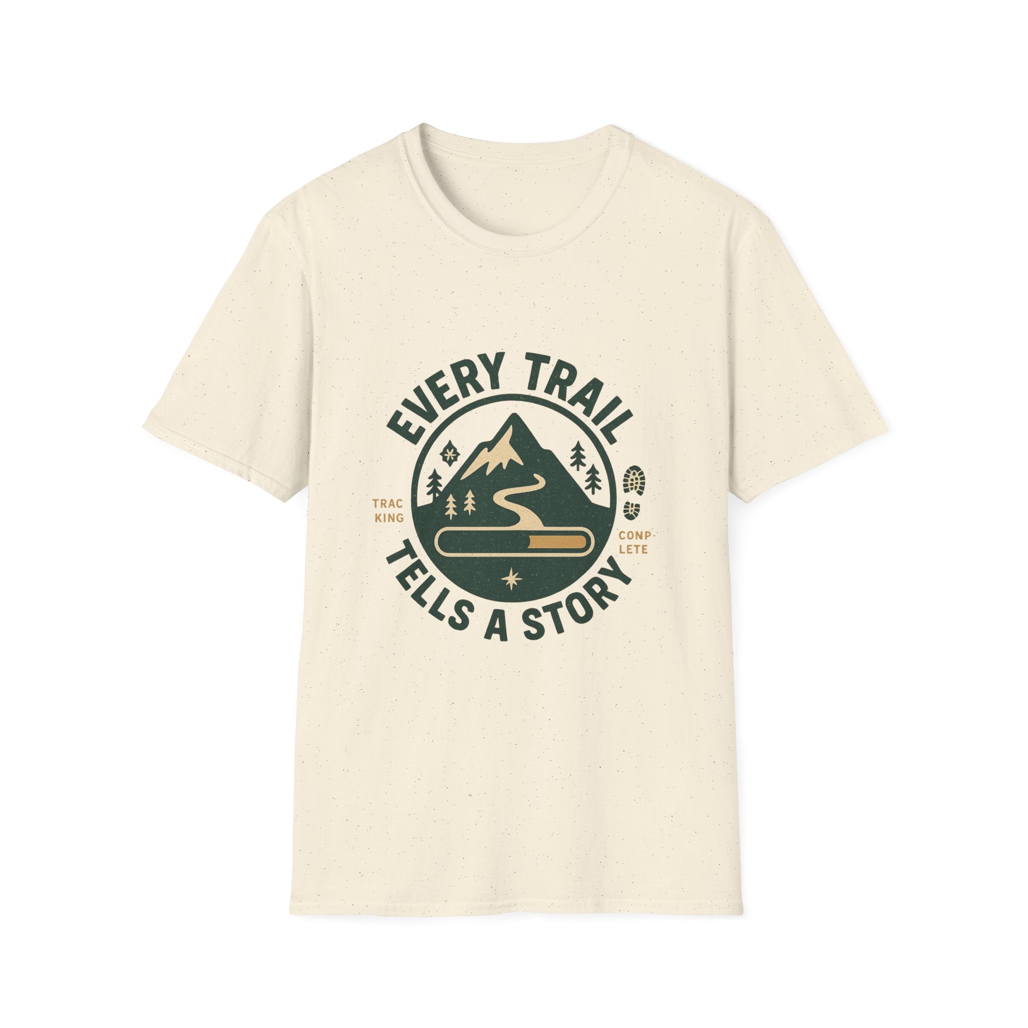 Every Trail Tells a Story T-Shirt | Mountain Hiking Outdoor Tee