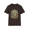 Every Trail Tells a Story T-Shirt | Hiking Mountains Compass Patch