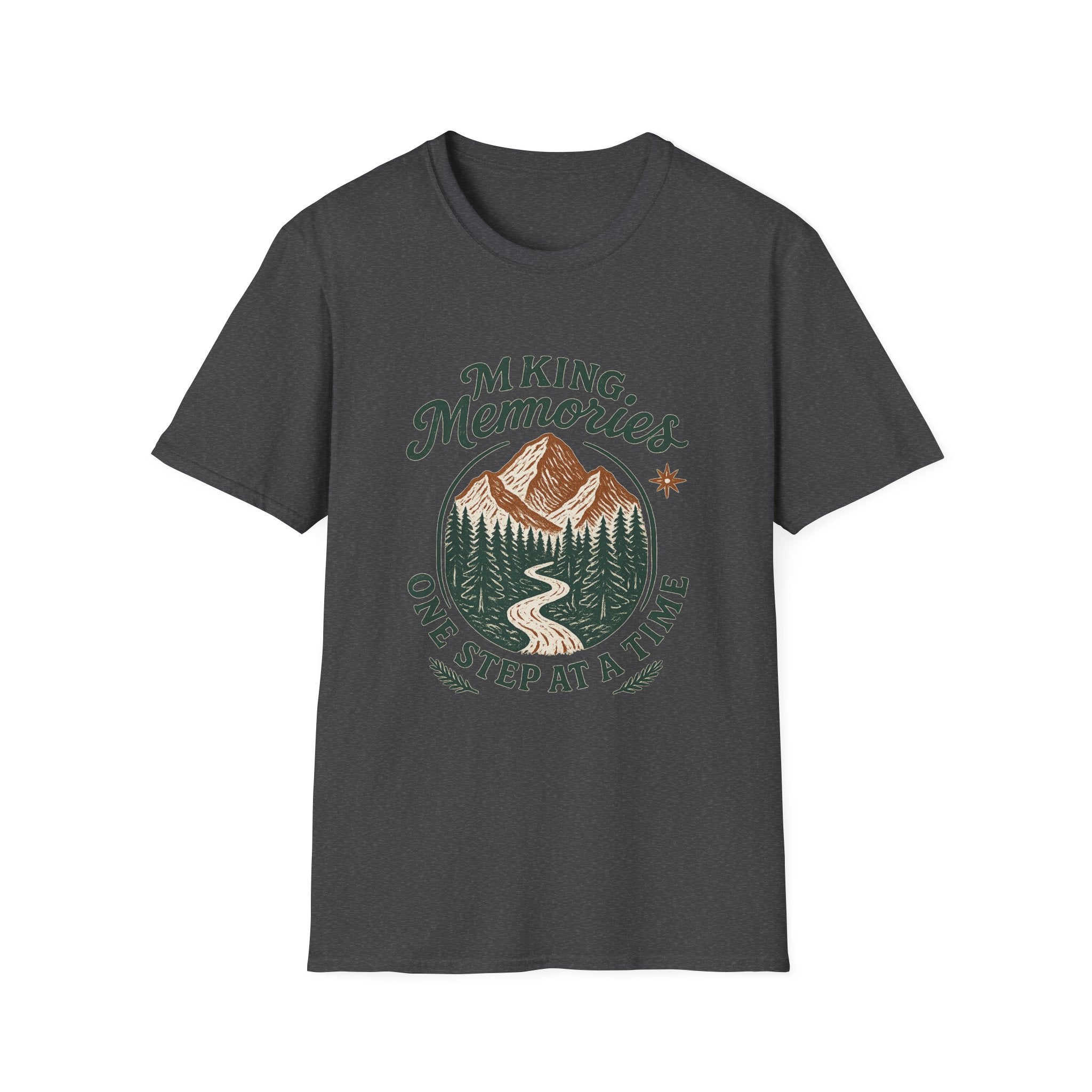 Making Memories T-Shirt | Mountain Trail Graphic, Outdoor Adventure
