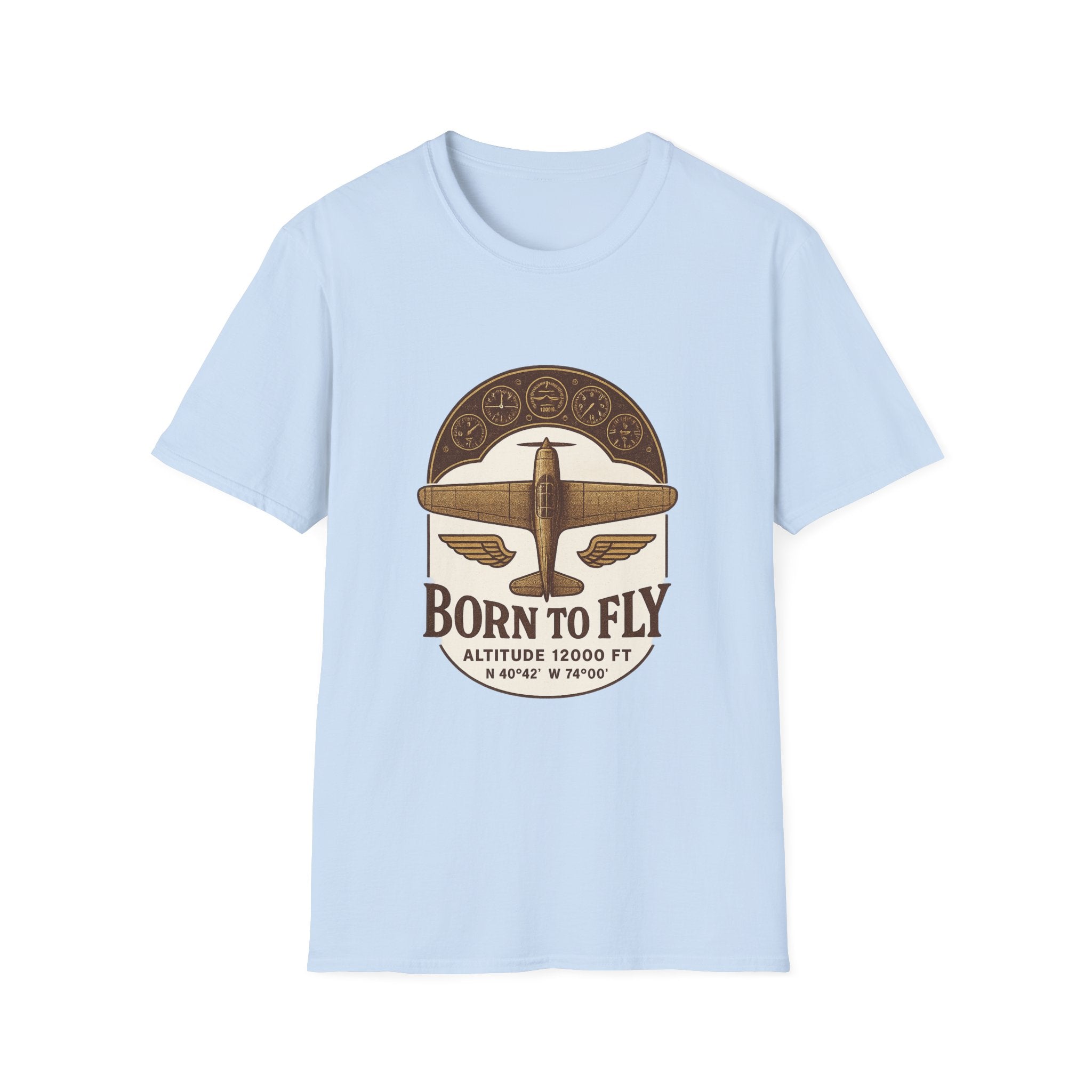 Born to Fly airplane shirt | Pilot vintage plane t-shirt