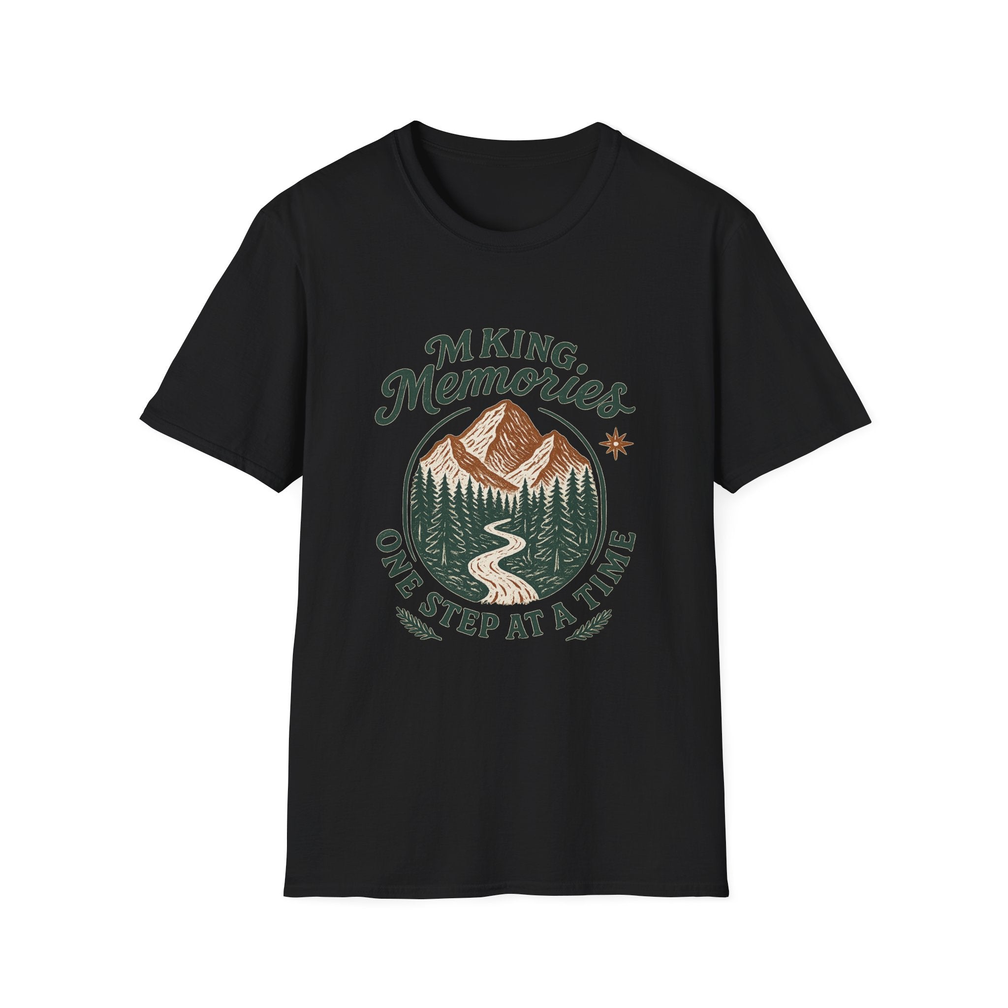 Making Memories T-Shirt | Mountain Trail Graphic, Outdoor Adventure
