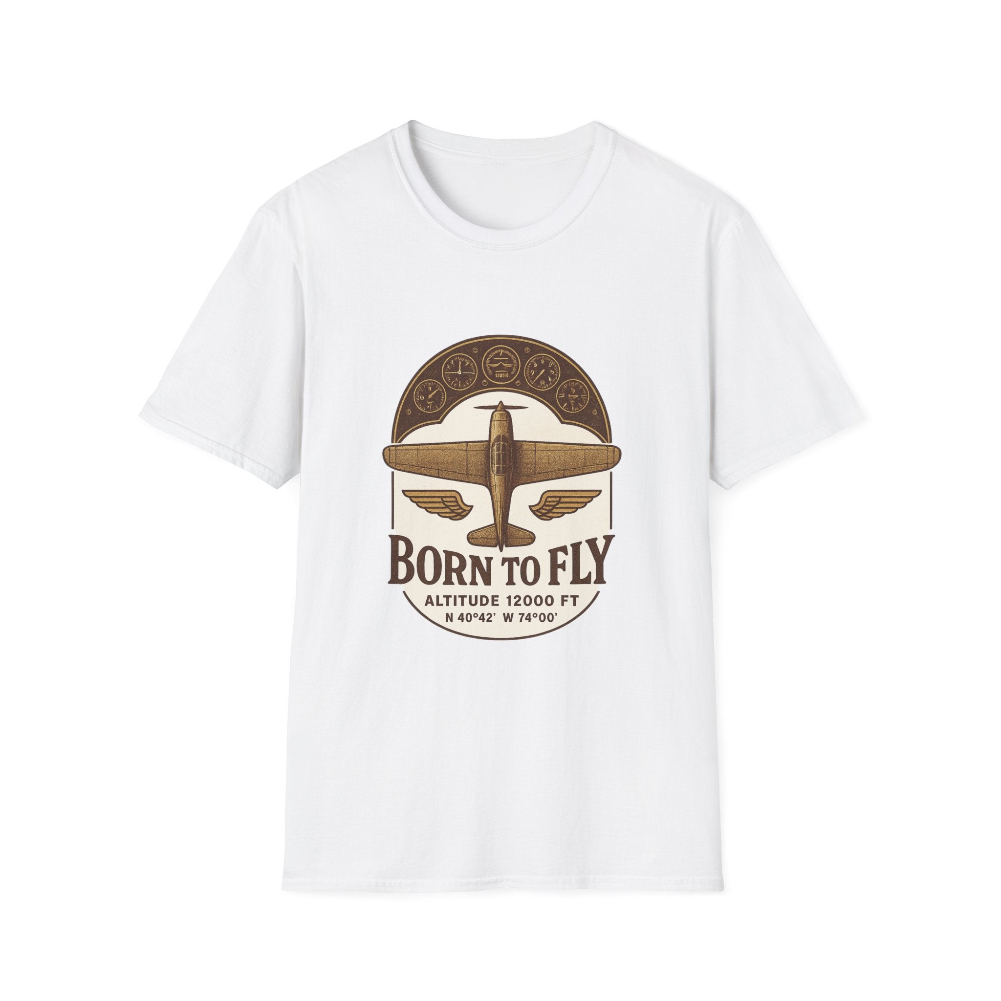 Born to Fly airplane shirt | Pilot vintage plane t-shirt
