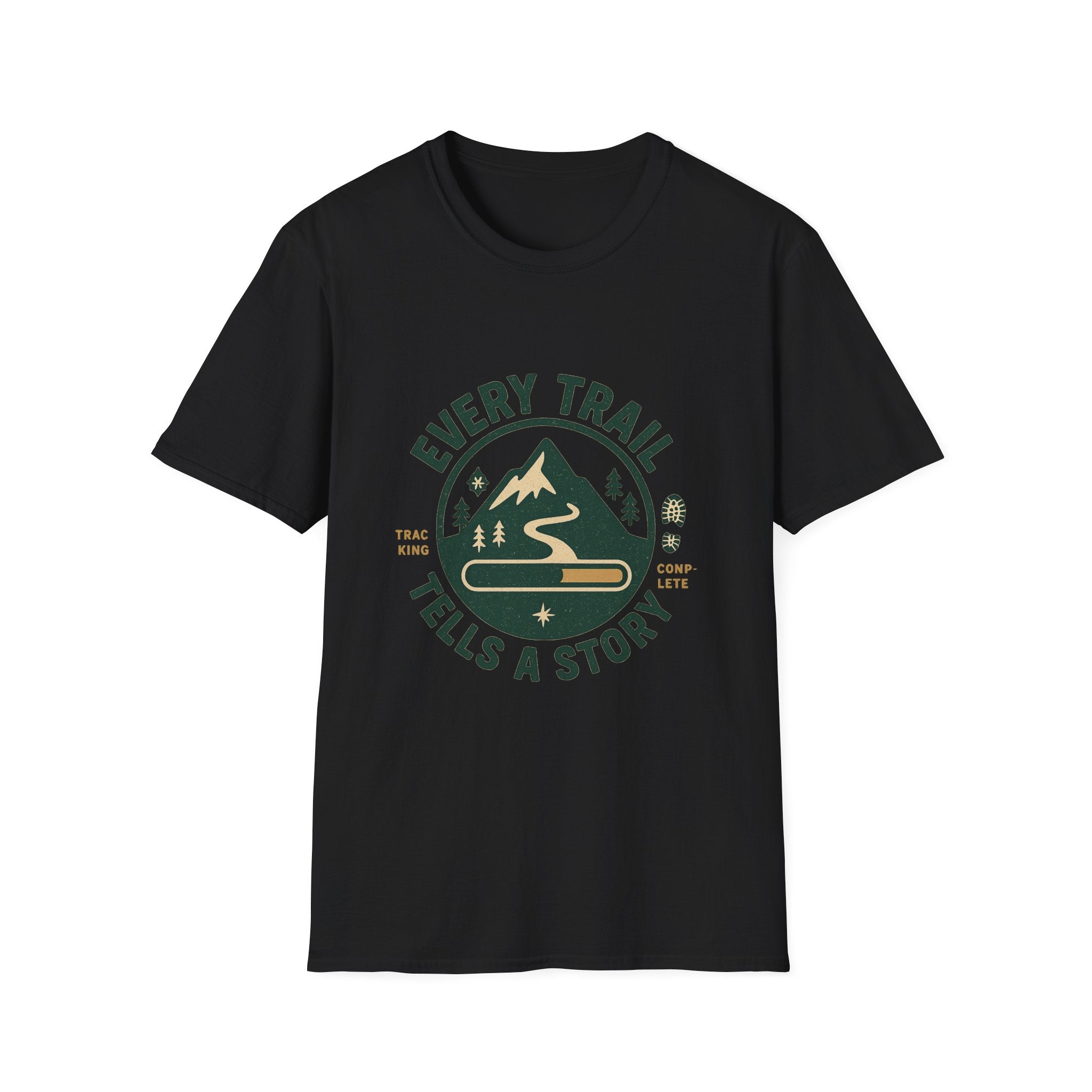 Every Trail Tells a Story T-Shirt | Mountain Hiking Outdoor Tee