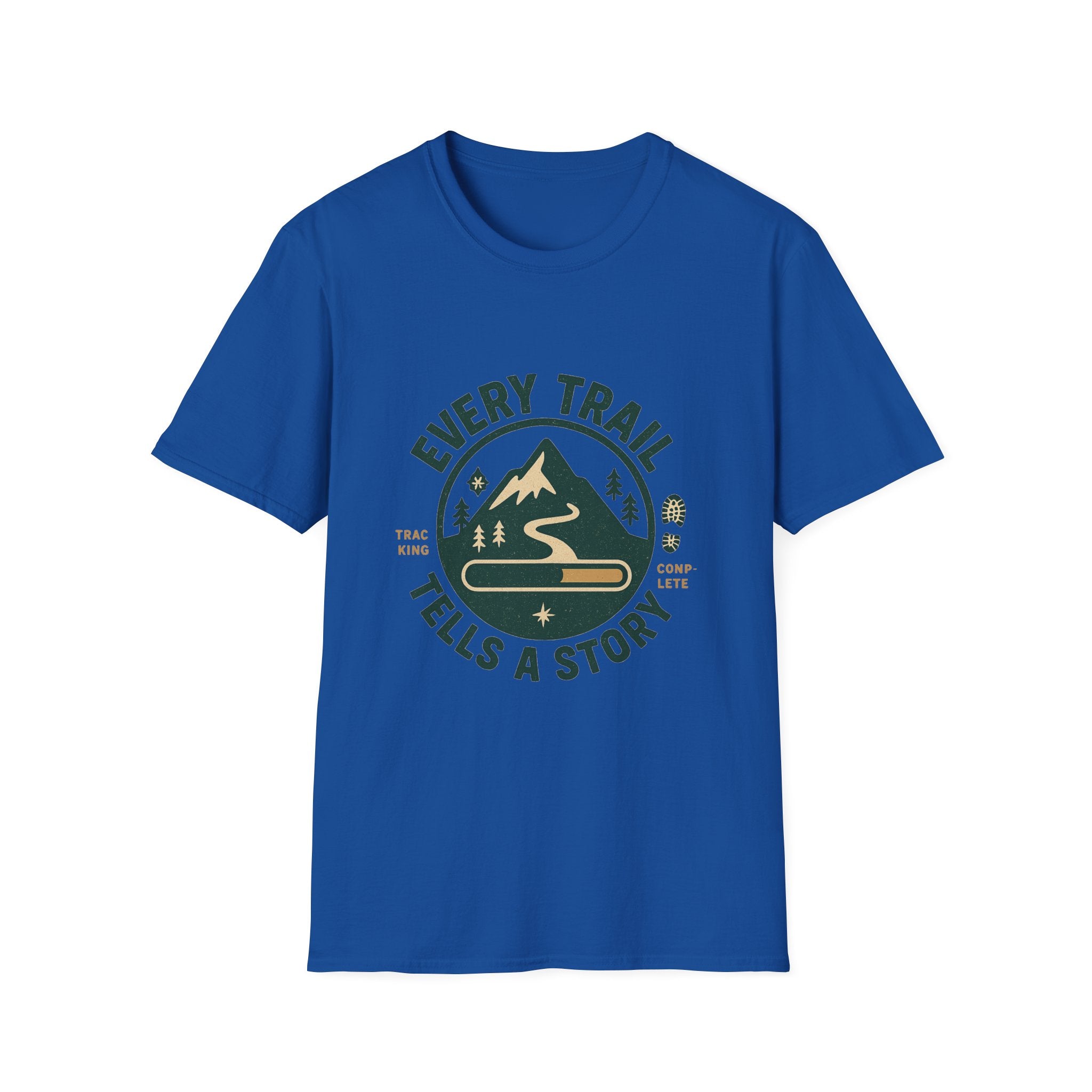 Every Trail Tells a Story T-Shirt | Mountain Hiking Outdoor Tee