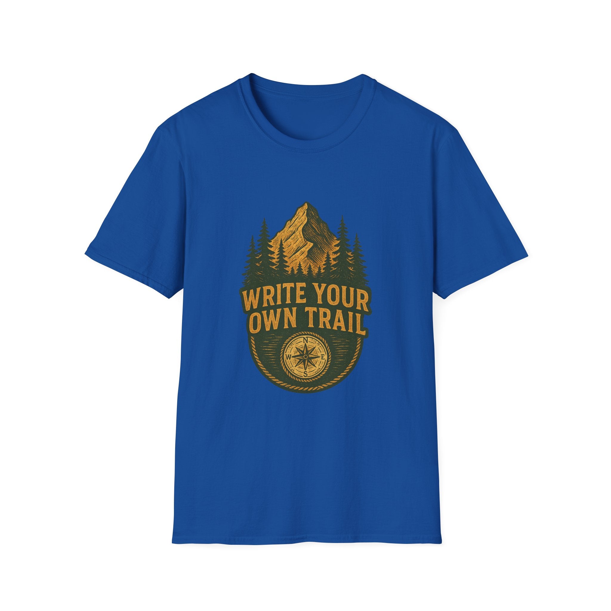 Write Your Own Trail T-Shirt | Mountain Pine Forest Adventure Design