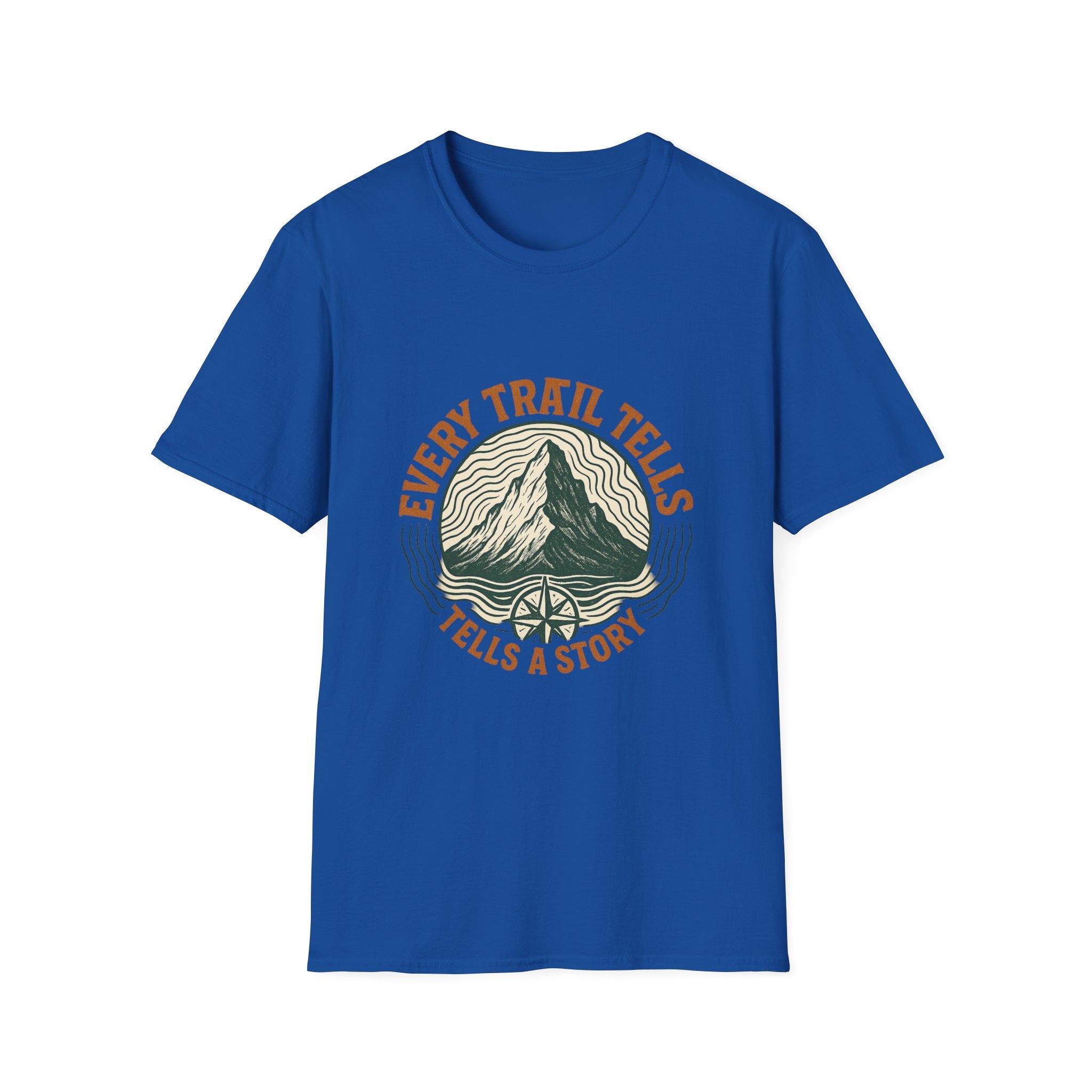 Every Trail Tells Mountain T-Shirt | Hiking Nature Adventure