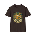 Chasing Campfire Skies T-Shirt | Mountain Camping Badge