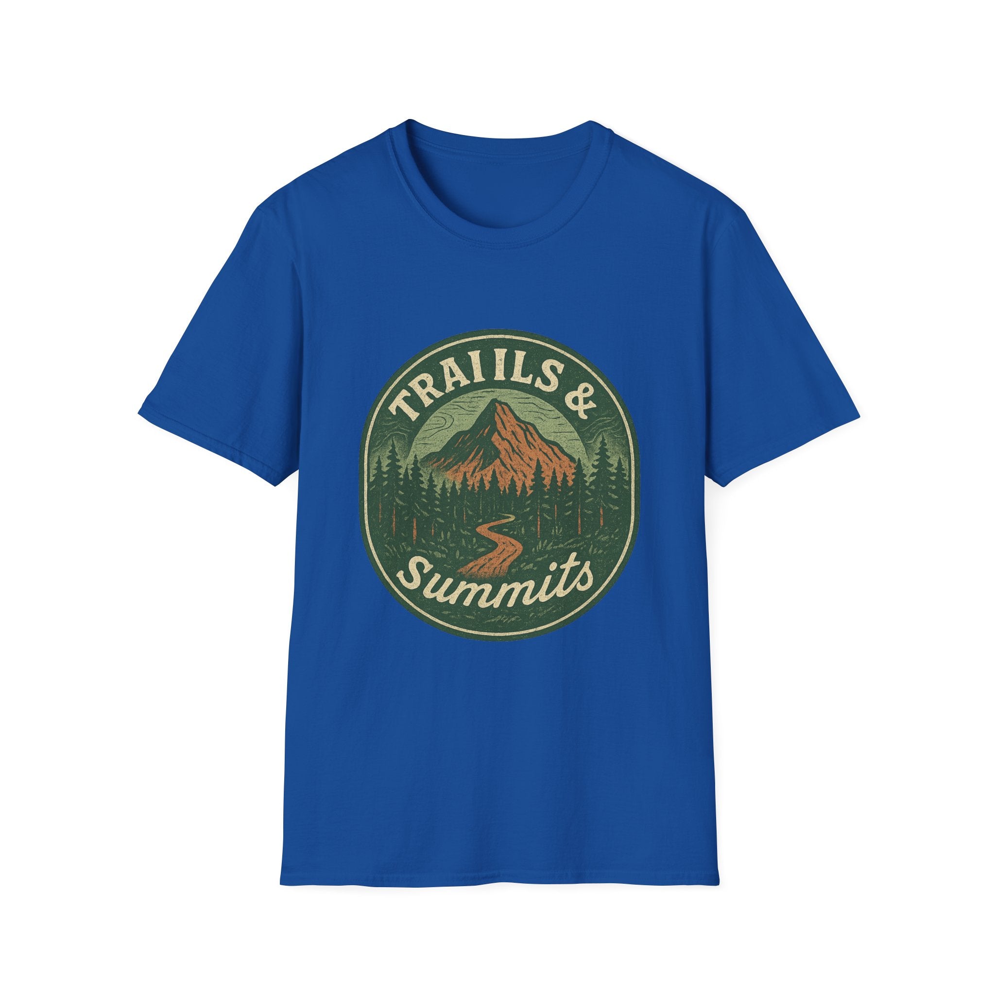 Trails & Summits T-Shirt | Mountain Hiking Graphic Tee