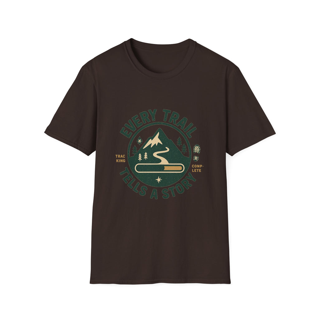 Every Trail Tells a Story T-Shirt | Mountain Hiking Outdoor Tee