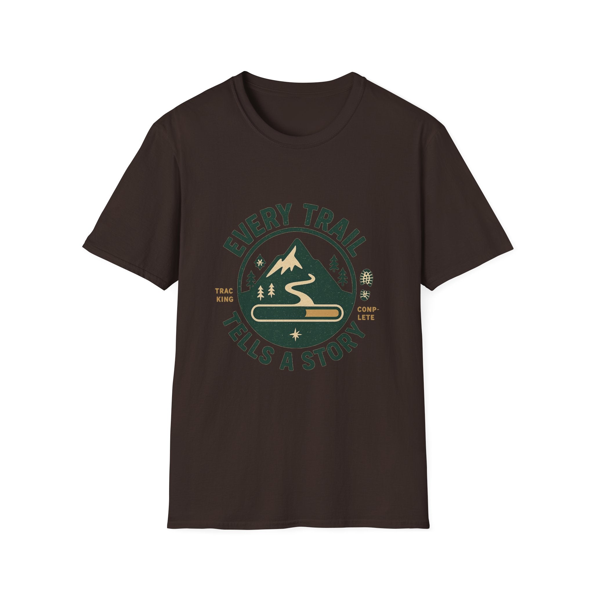 Every Trail Tells a Story T-Shirt | Mountain Hiking Outdoor Tee