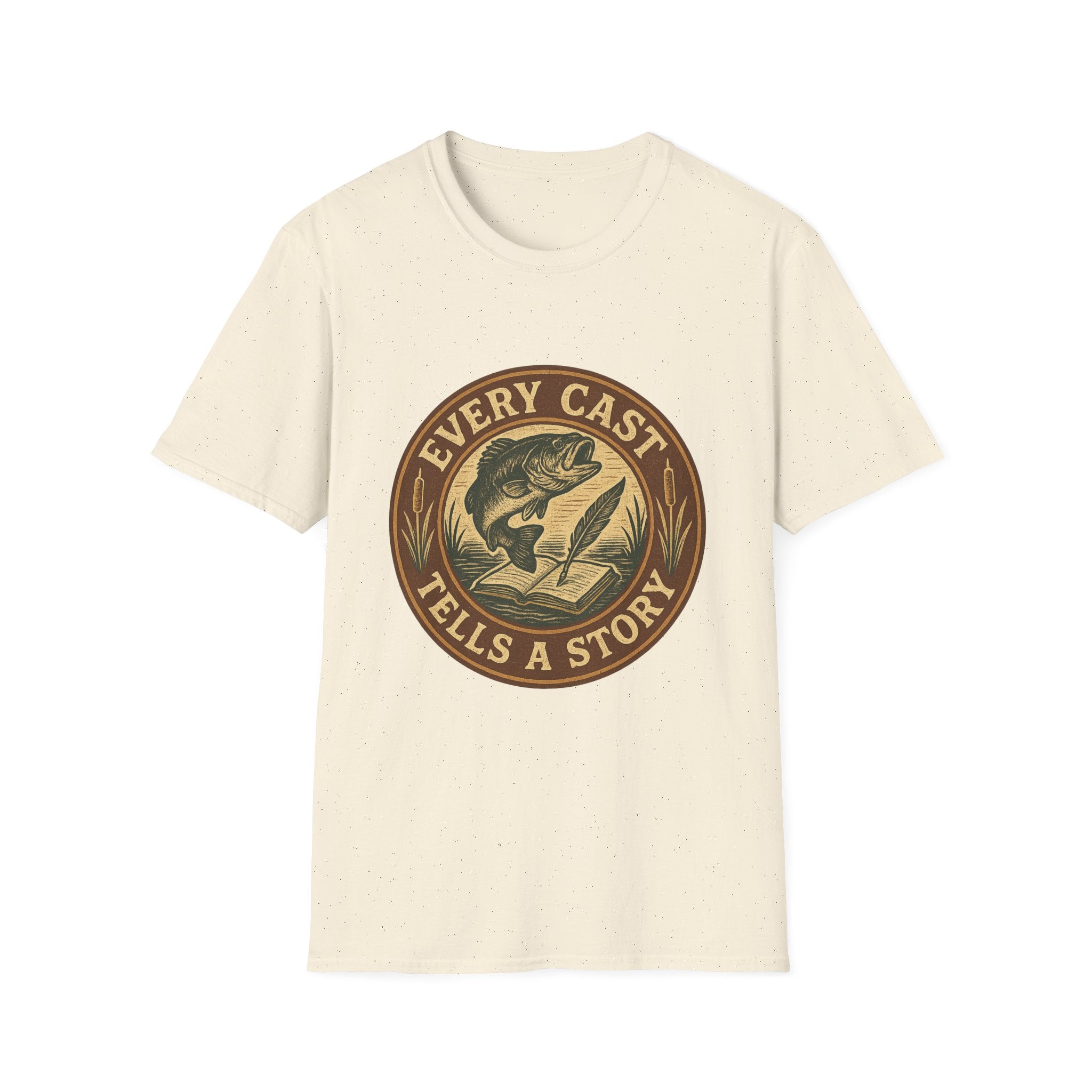 Every Cast Tells a Story Fishing Shirt | Bass Angler Tee