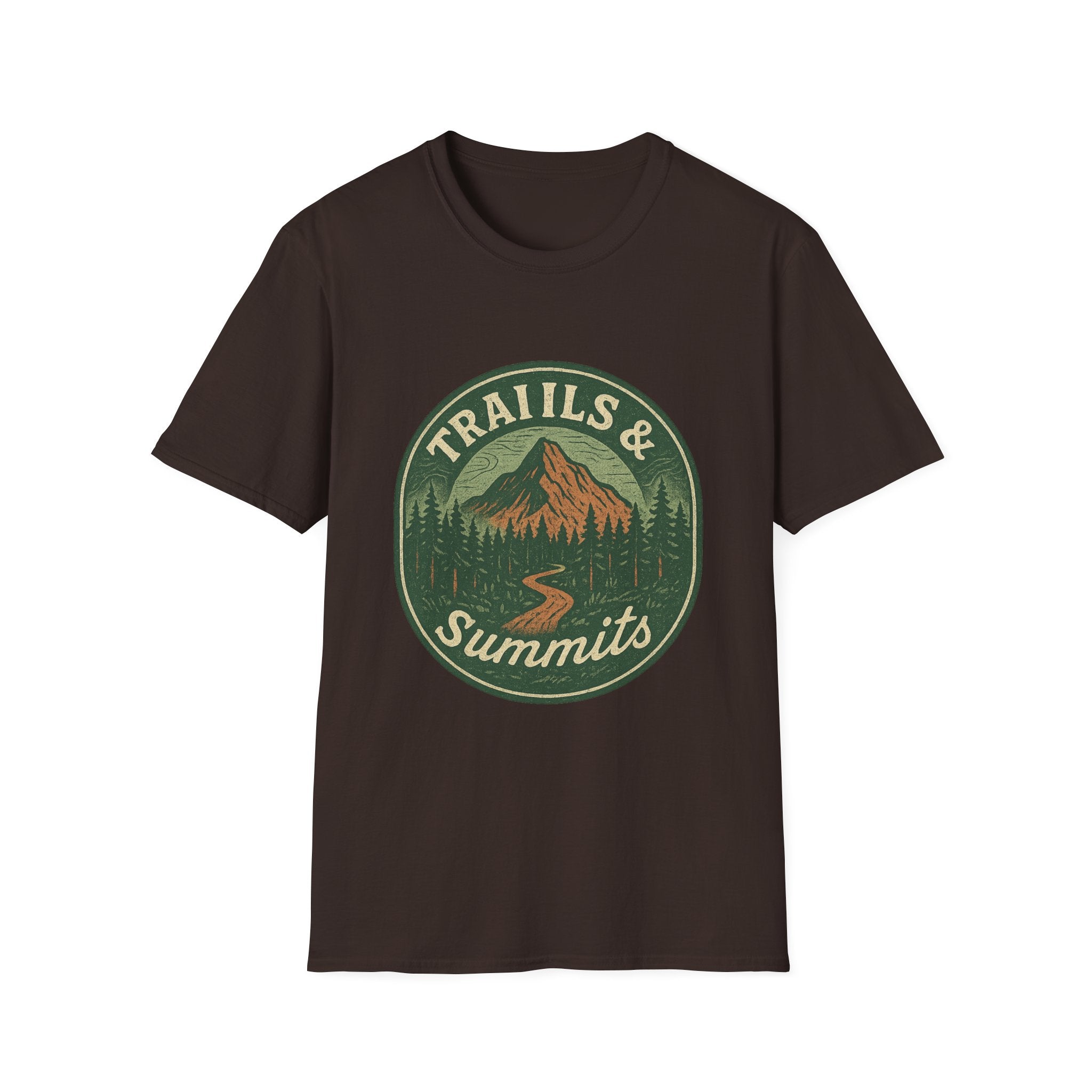 Trails & Summits T-Shirt | Mountain Hiking Graphic Tee