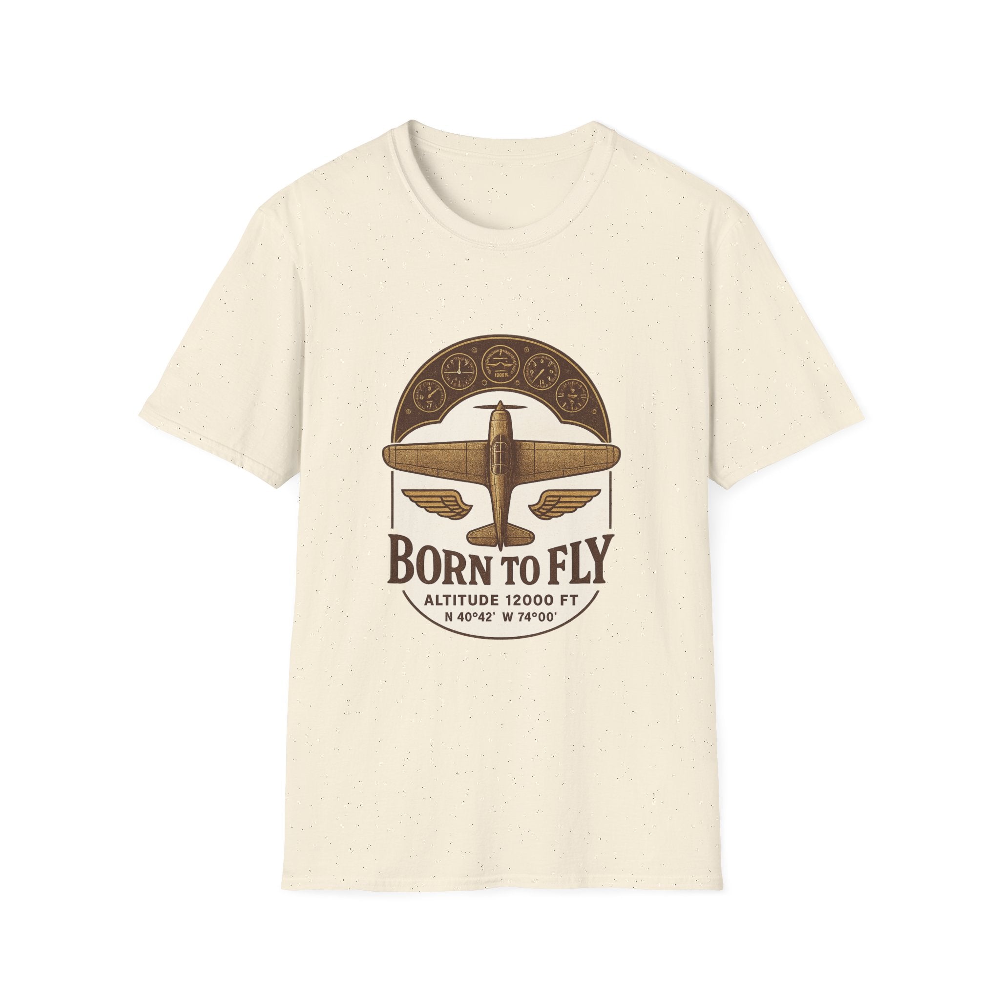 Born to Fly airplane shirt | Pilot vintage plane t-shirt
