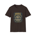 Above the Clouds compass graphic T-Shirt | Aviation travel shirt | SummitPine