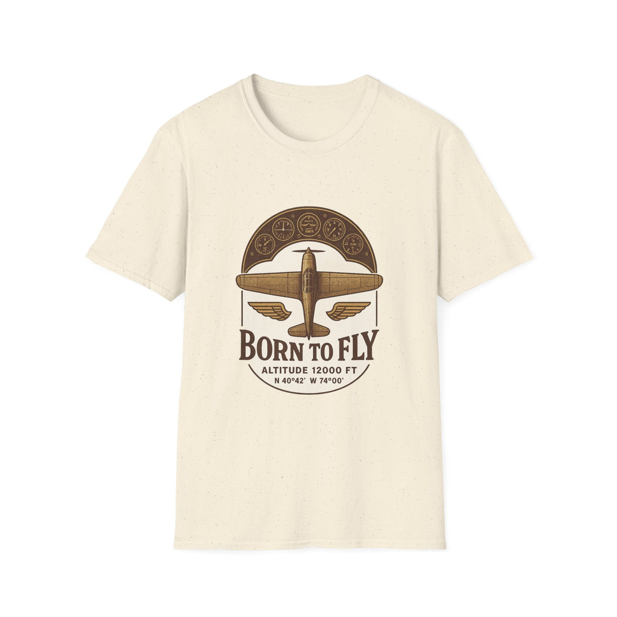 Born to Fly airplane shirt | Pilot vintage plane t-shirt | SummitPine