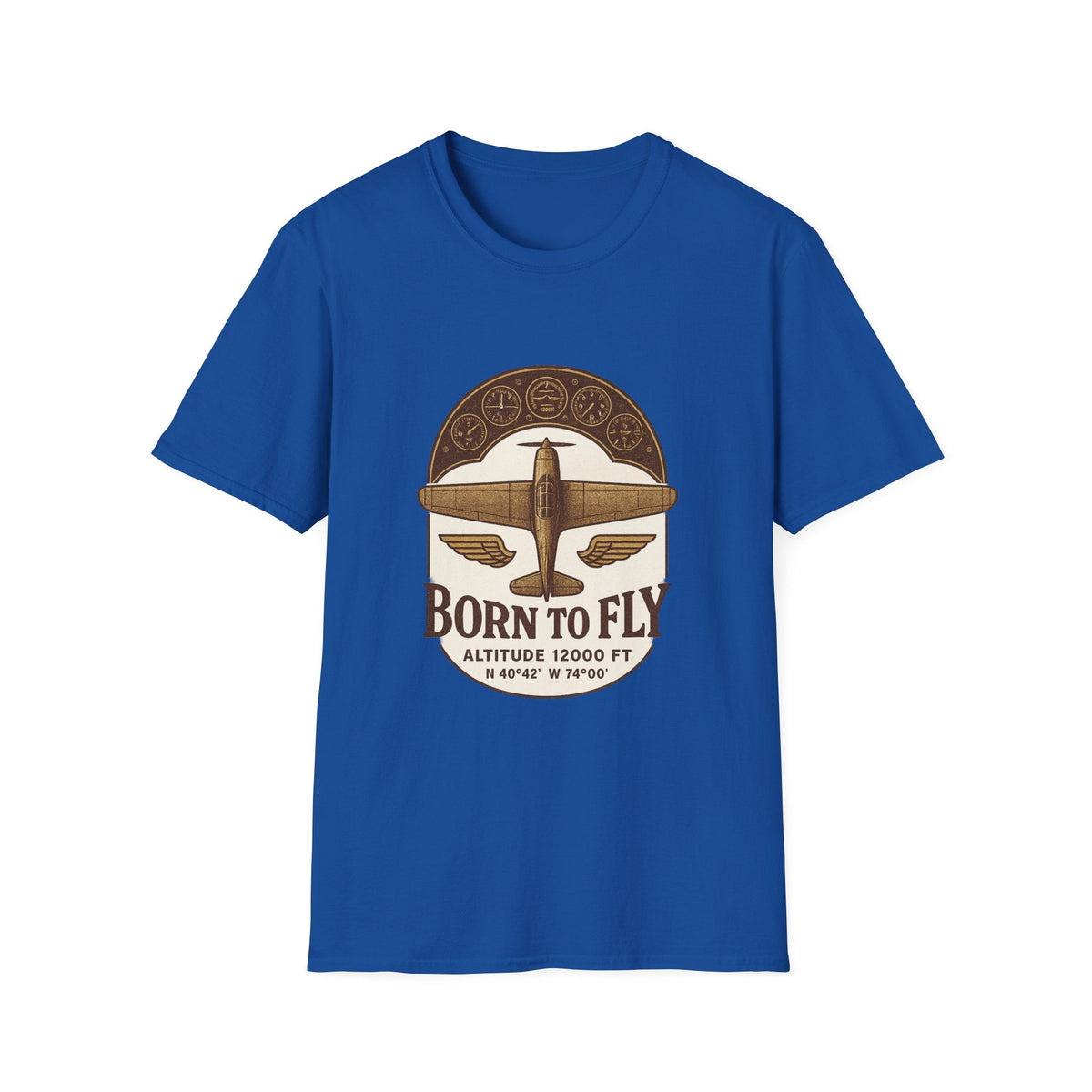 Born to Fly airplane shirt | Pilot vintage plane t-shirt | SummitPine