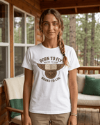 Born to Fly Book Wings T-Shirt | Literary Pilot Shirt | SummitPine