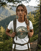 Celebrate Every Mile T-Shirt | Hiking Mountain Badge Tee | SummitPine