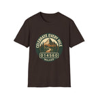 Celebrate Every Mile T-Shirt | Hiking Mountain Badge Tee | SummitPine