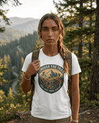 Conquer the Trail Mountain Bike & Hike T-Shirt | Outdoor Adventure Tee | SummitPine