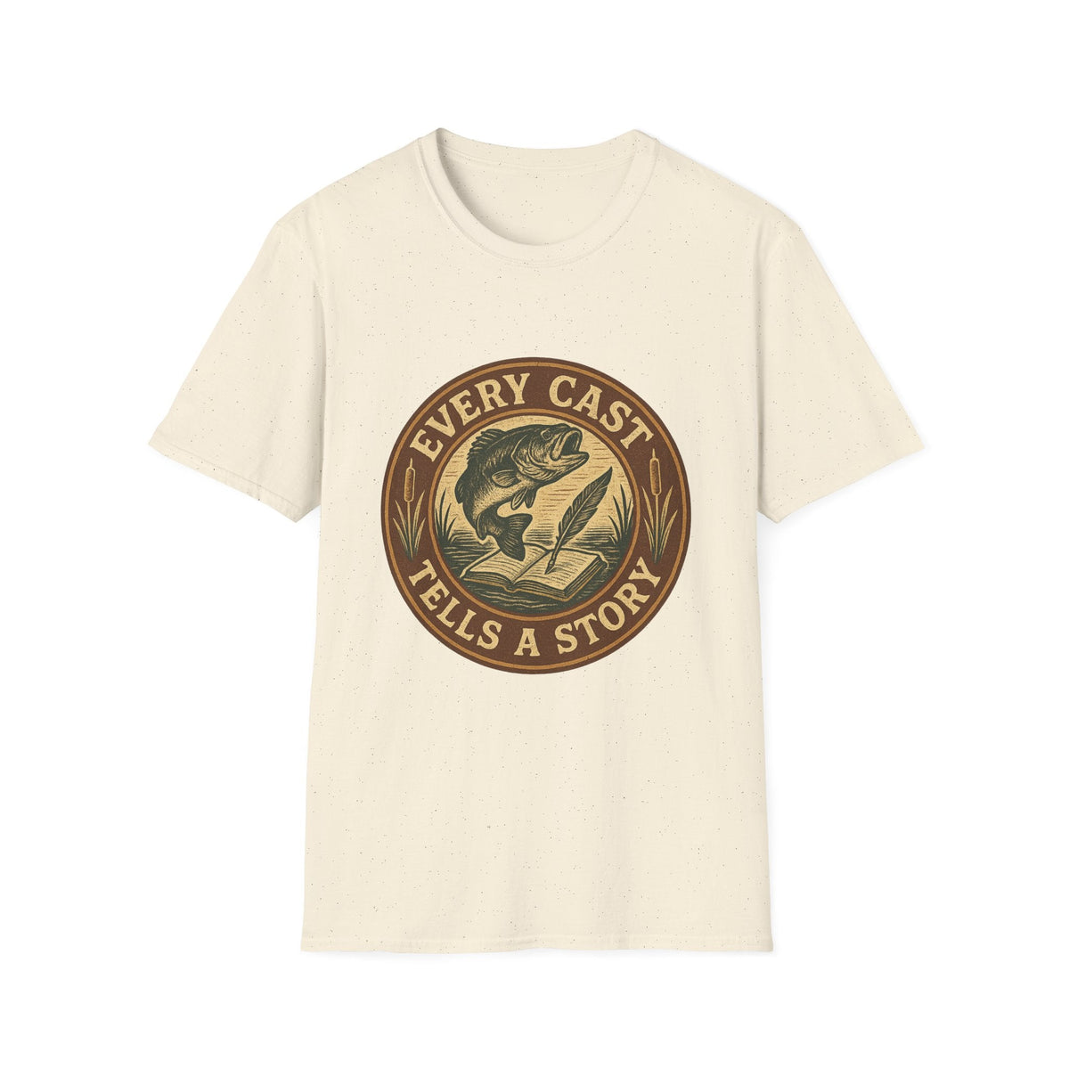 Every Cast Tells a Story Fishing Shirt | Bass Angler Tee | SummitPine