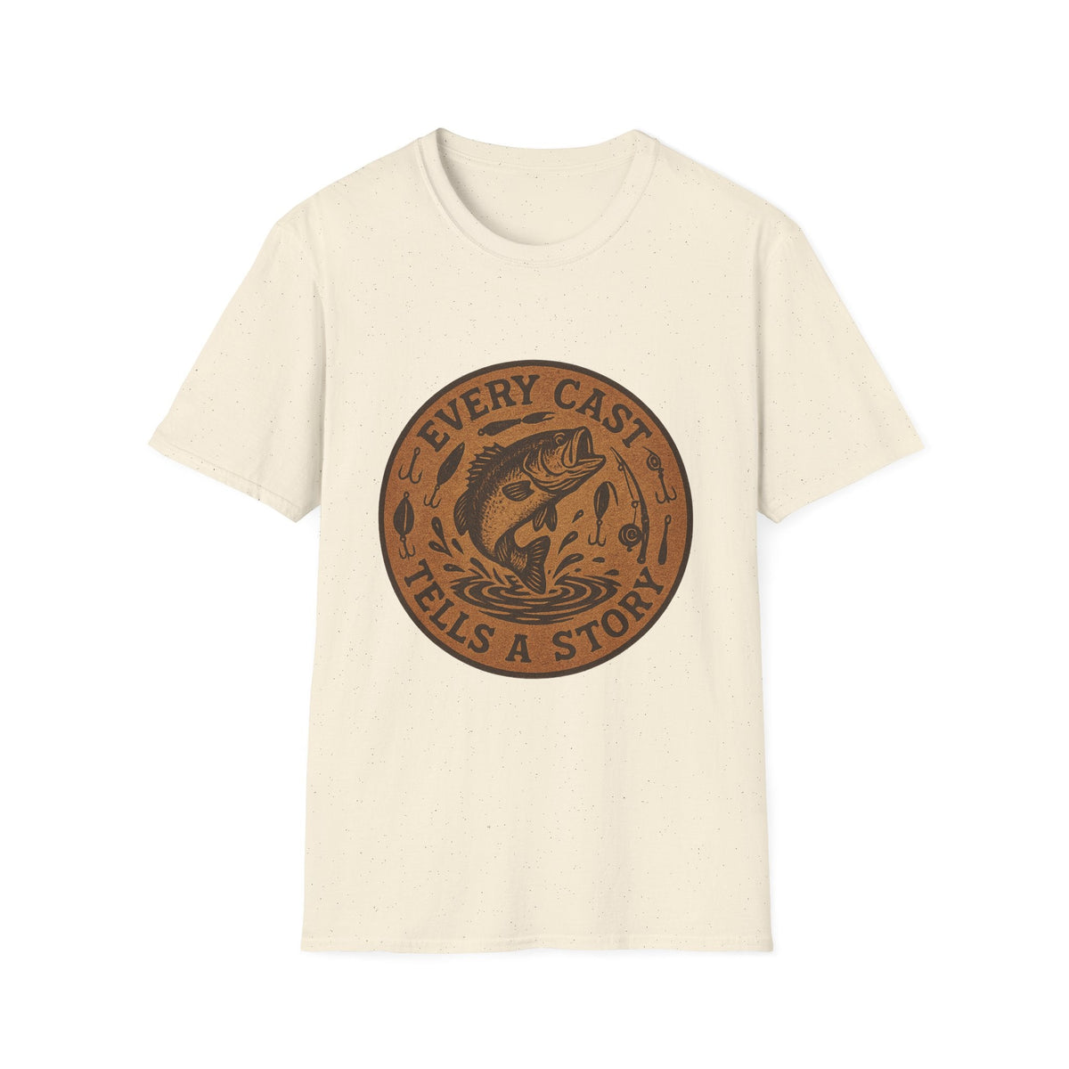 Every Cast Tells a Story Fishing T-Shirt | Bass Illustration, Outdoor Angler Tee | SummitPine